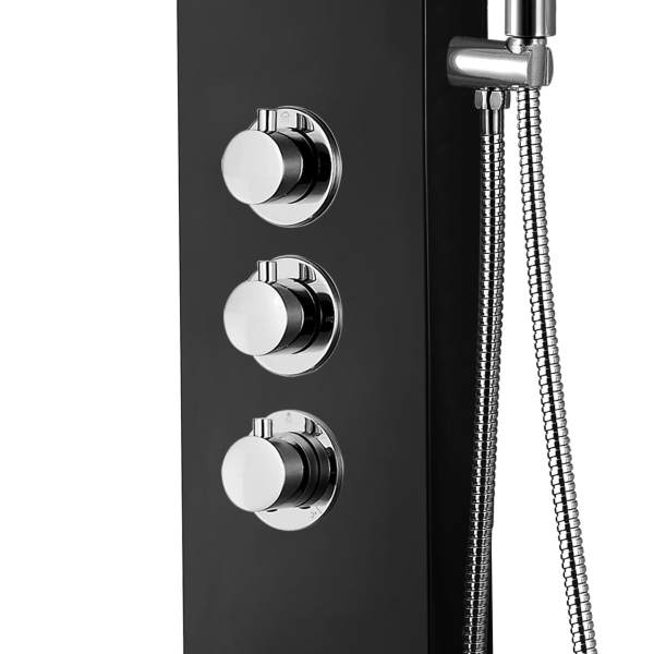 COLONNE DE DOUCHE THERMOSTATIQUE NOIR – Image 3
