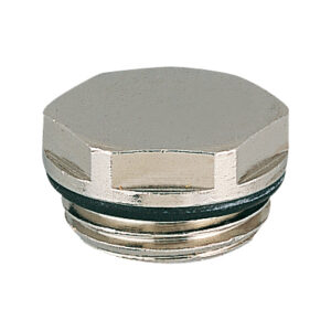 BOUCHON RADIATEURS CHROME 1/2