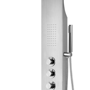 COLONNE DE DOUCHE THERMOSTATIQUE CHROME MAT
