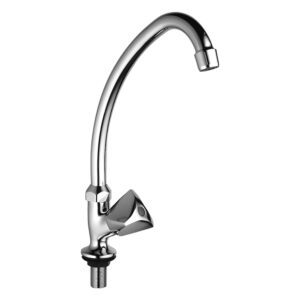 ROBINET EAU FROIDE BANIO 1/2 CHROMÉ AVEC POIGNÉE ROTATIVE